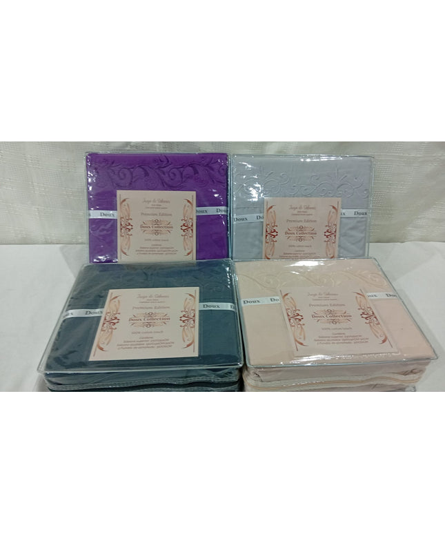 Sabanas DOUX Broderi de 2 1/2 plaza