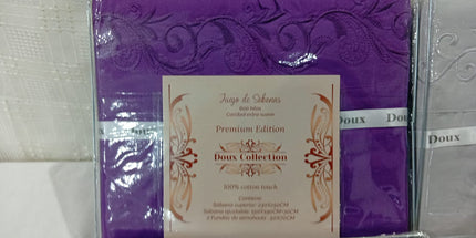 Sabanas DOUX Broderi de 2 1/2 plaza