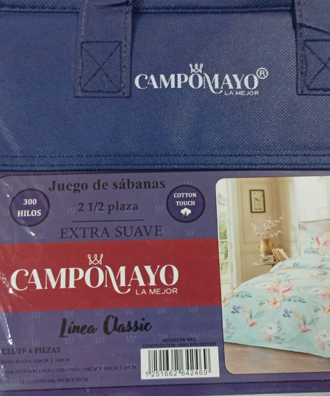 Sabanas CAMPO MAYO de 2 1/2 plaza