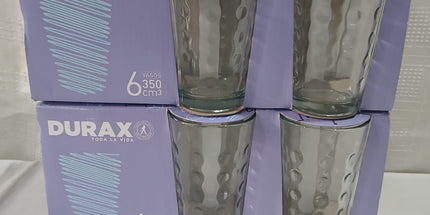 Vasos DURAX Irupé x 6 de 350 cc
