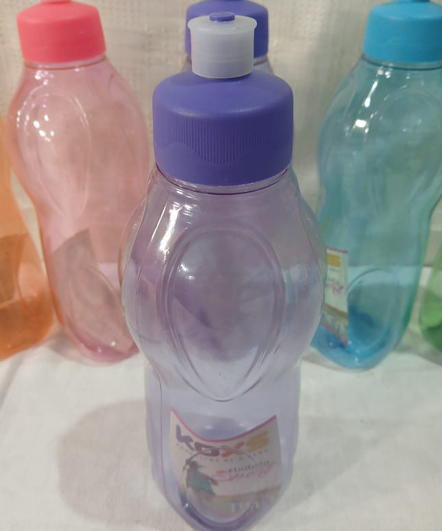 Botella de plástico de 1L con pico dosificador