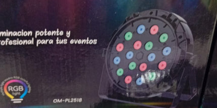 Proton grande luz led de colores con distintas funciones