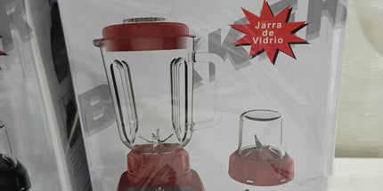 Licuadora BEKKER 2 en 1 vaso de vidrio