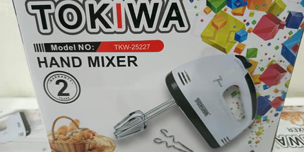 Batidora de mano TOKIWA con 7 velocidades