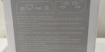 Parlante GREATNICE 3" con soporte para teléfono celular