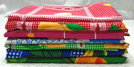 Mantel estampado frutal 1.40 x 2.00 metros