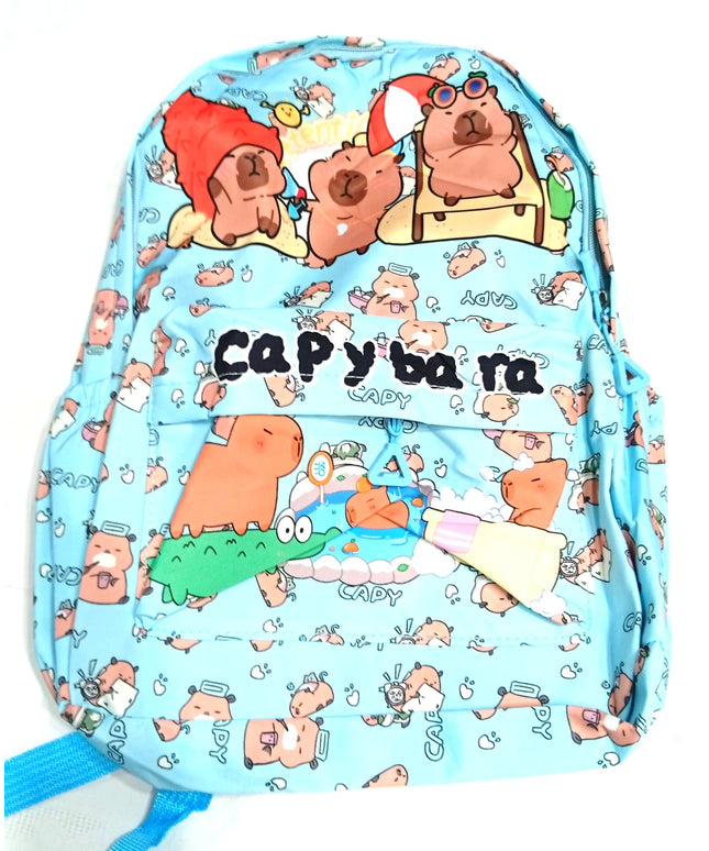 Mochilas escolares grandes CAPIBARA Y LA BUBU y otros motivos
