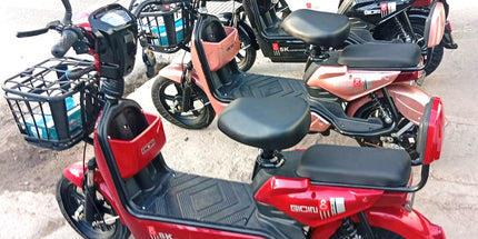 Moto eléctrica Modelo GPJY, 35Km/h 200kg 25Km autonomia, baterías de ácido