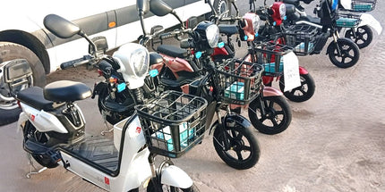 Moto eléctrica Modelo GPJY, 35Km/h 200kg 25Km autonomia, baterías de ácido