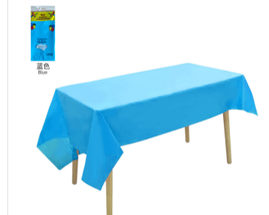 Manteles de tela sintetica PEVA resistentes de lavado a mano. Medidas 137*183 cm en varios colores, celeste amarillo rojo o verde