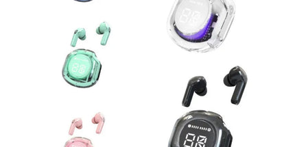 Auriculares inalambricos Cristal transparente air39 TWS Ear Buds ultrapods PRO 2