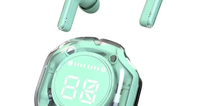 Auriculares inalambricos Cristal transparente air39 TWS Ear Buds ultrapods PRO 2