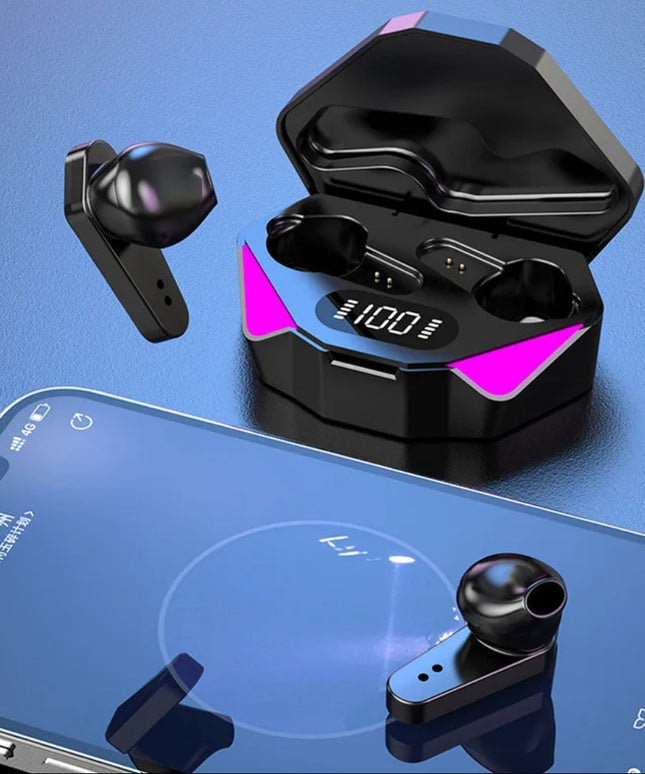 Auriculares Inalambricos Audifonos RGB Auriculares Gamer Gaming Air Arbuds in Ear Buds Pods x15 earbuds