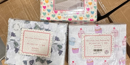 Sábas para camas simples de 3 piezas 85 gs. Sábana con elástico  98*188*30 de alto.Sábana lisa 165*240cm. Funda 50*75cm. Varios motivos cm. Sábana lisa