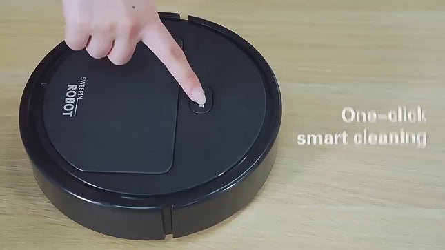 Robot aspirador de barrido recargable UBS inalambrico 1500 P, 3 en 1 , 23,5 x 5,5 cm