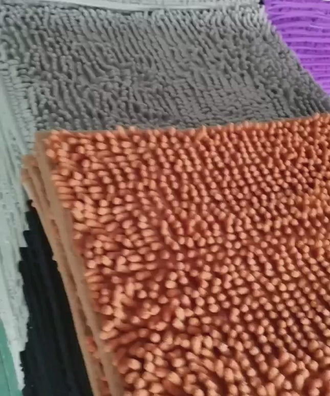 Alfombra gruesa y absorbente, felpudo para baño o sala de estar