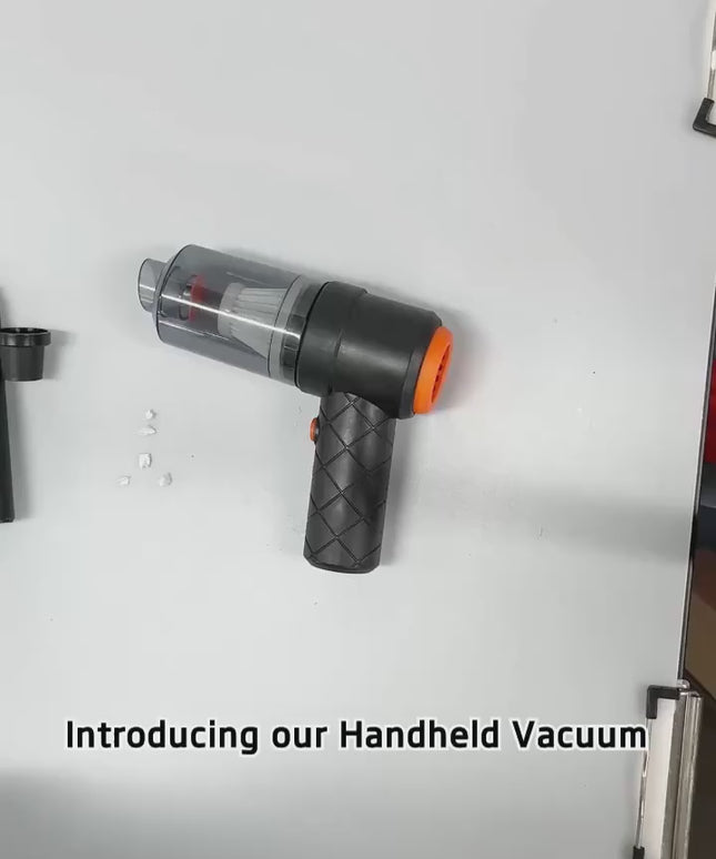 Aspirador de coche NOVEDAD integrado de soplado y succión de mano Aspirador de coche con potencia de succión de 3500Pa inalámbrico