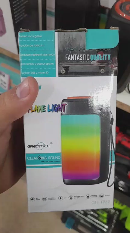 Parlante GREATNICE 2" con luz led